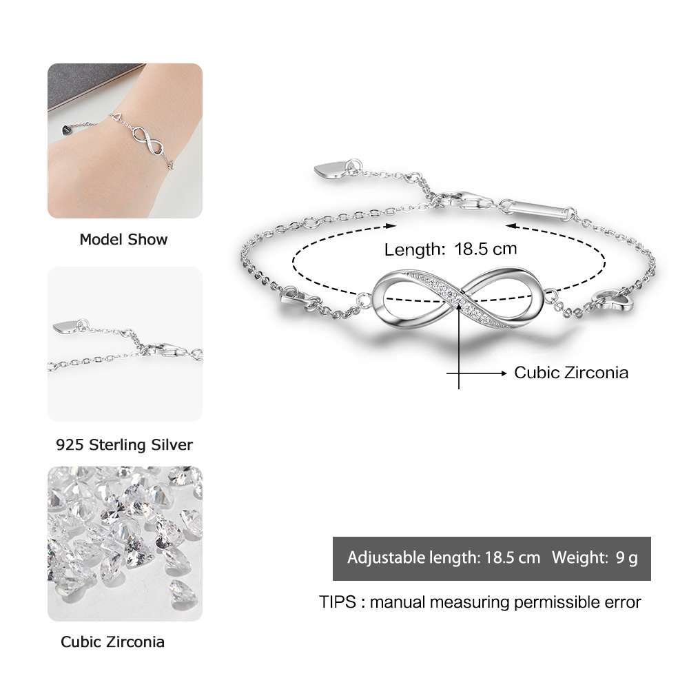 infinity armband dames