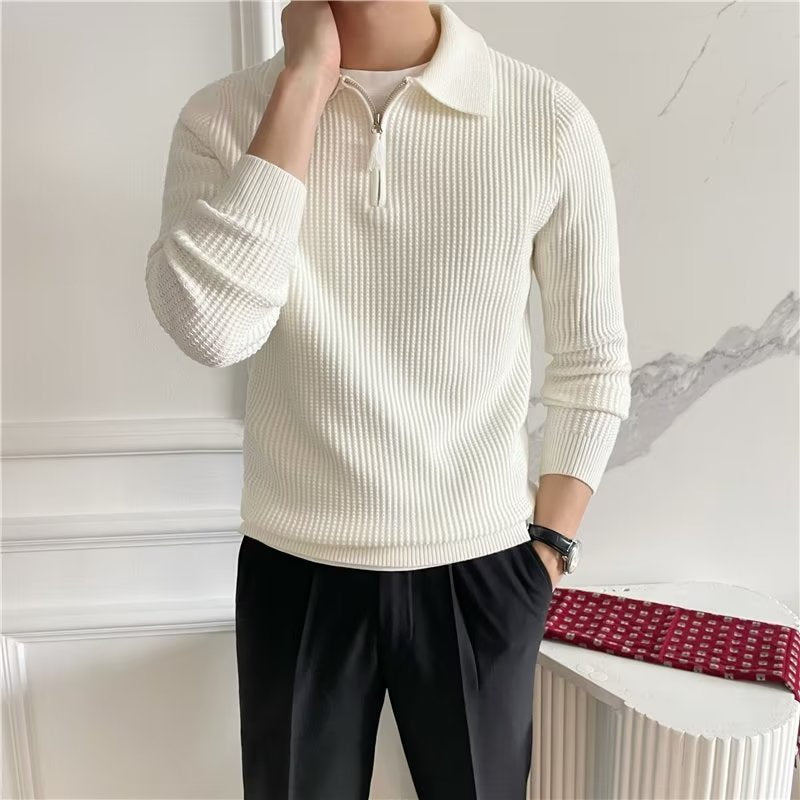 sweater half zip