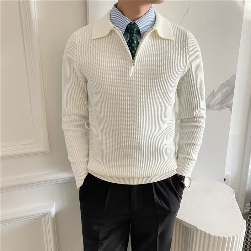 sweater half zip