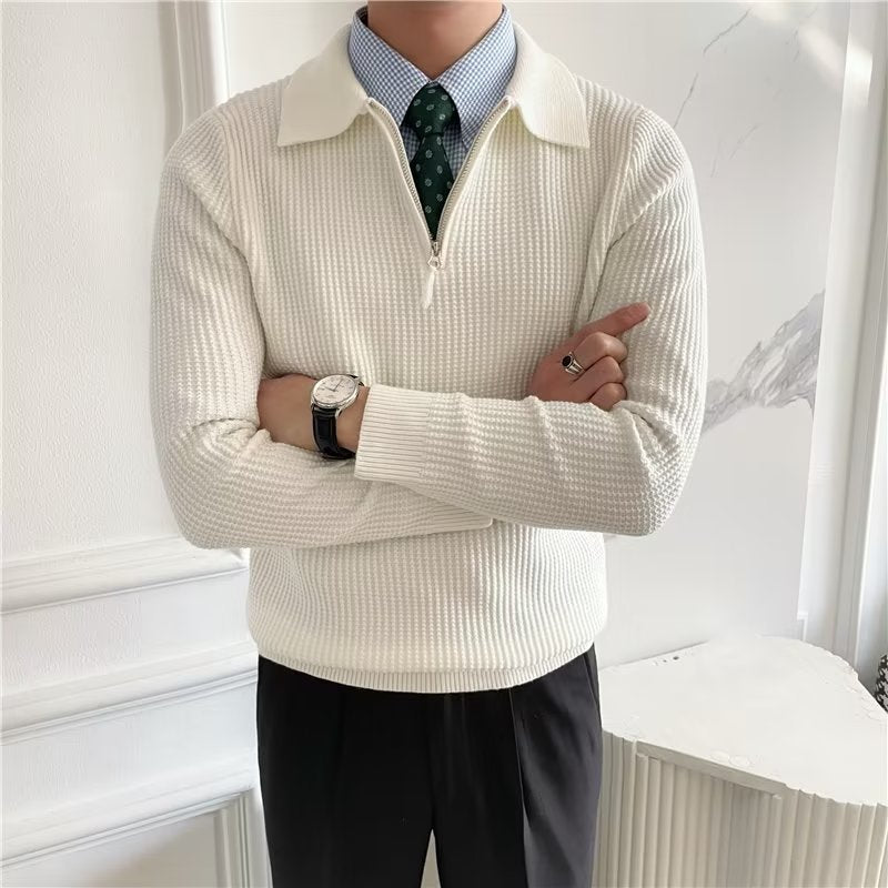 sweater half zip